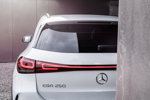 Mercedes-Benz EQA Rear Profile